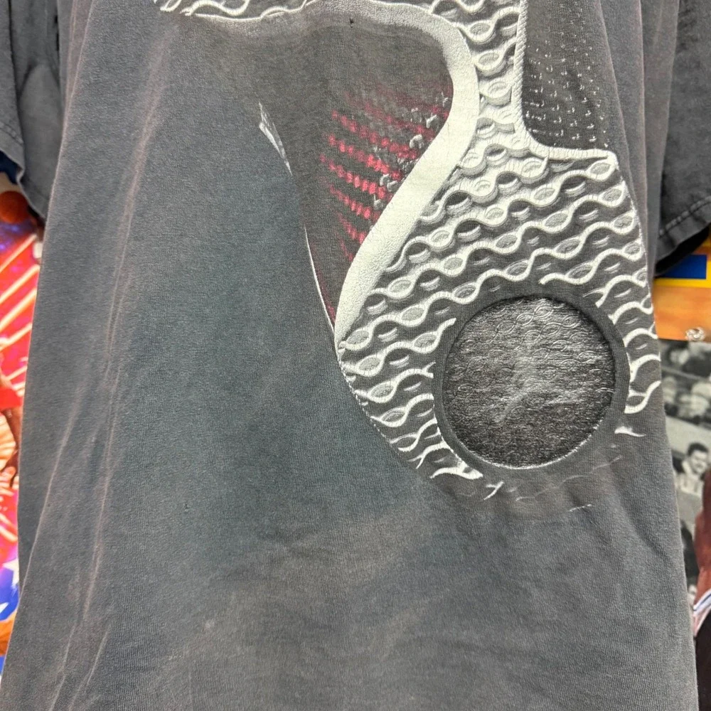 Vintage Jordan Brand Air Jordan XXI‎ Sole Graphic Tee Black Sz 3XL